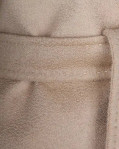 Weekend Max Mara Civada Tied-waist Coat In Neutral