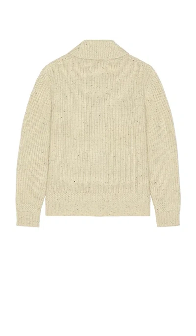 Schott Donegal Cardigan In White