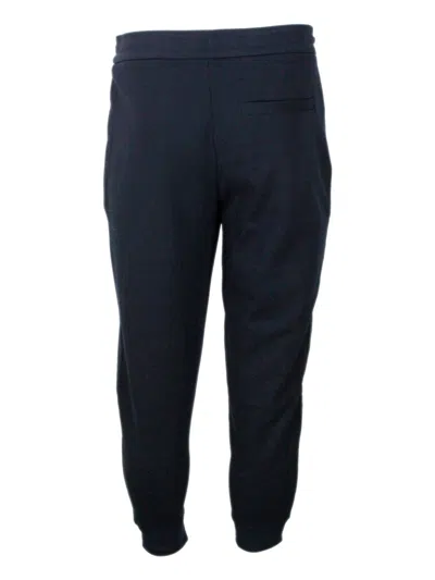 Armani Exchange Trousers In Blue