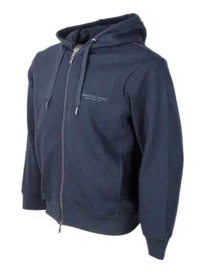 Armani Exchange Sweaters In Blue