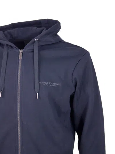 Armani Exchange Sweaters In Blue