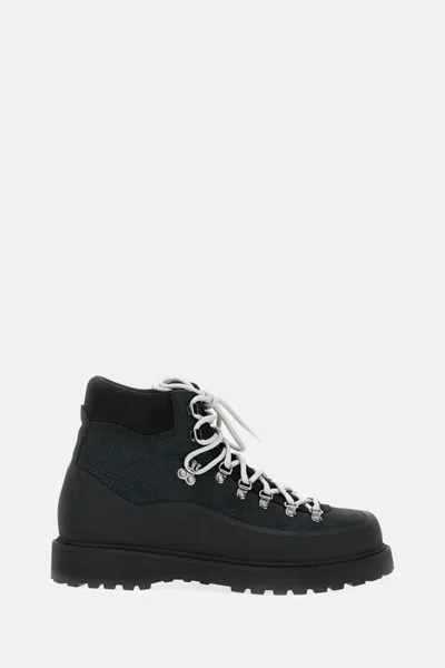 Diemme Roccia Vet Gomma Leather Boots In Black