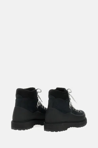 Diemme Roccia Vet Gomma Leather Boots In Black