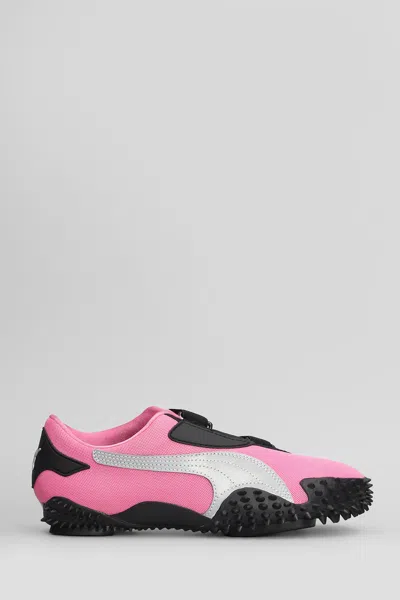 Puma Sneakers Featuring Textured Sole And Contrast Panels In Pink