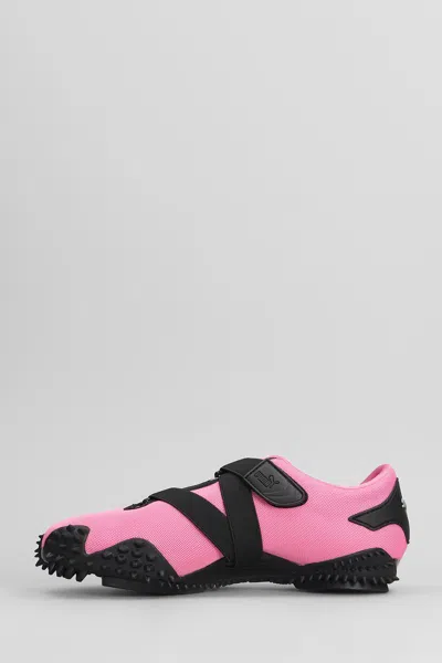 Puma Sneakers Featuring Textured Sole And Contrast Panels In Pink