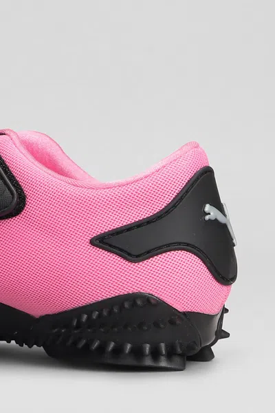 Puma Sneakers Featuring Textured Sole And Contrast Panels In Pink