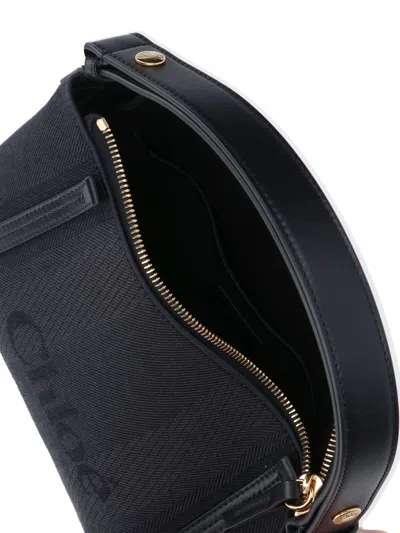Chloé Stylish Bucket Bag Top Handle In Black