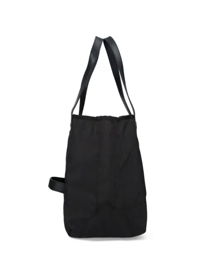 Vivienne Westwood Rectangular Tote Bag Top Handles In Black