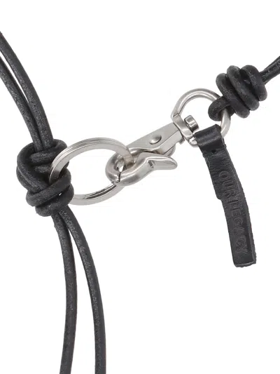 Our Legacy "udon Ladon" Keyring In Black