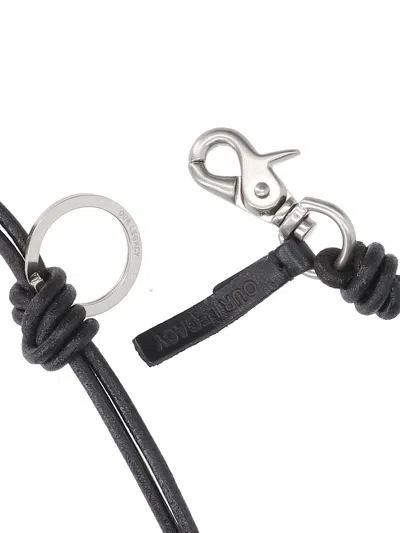 Our Legacy "udon Ladon" Keyring In Black