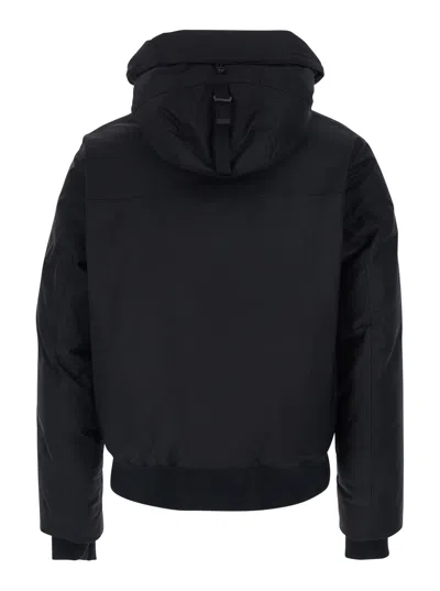 Dsquared2 Techno Down Bomber In Black