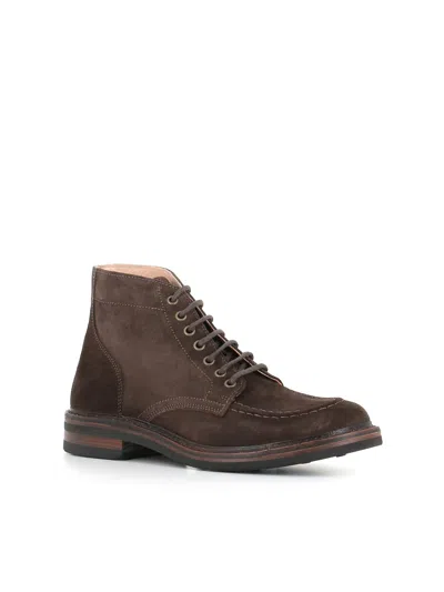 Astorflex Lace-up Boot Nuvoflex Rubber In Brown