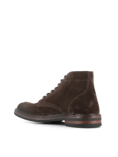 Astorflex Lace-up Boot Nuvoflex Rubber In Brown