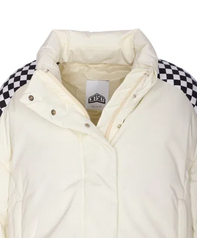 Jet Set Michele Ski Down Jacket In White