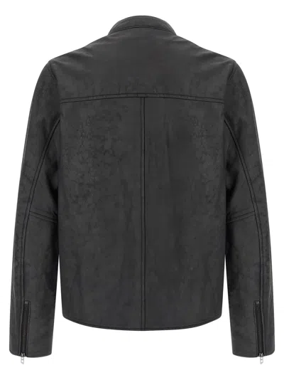 Diesel L-evert-a Puffer Jackets Gray In Brown