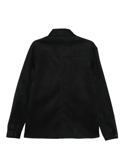 Antony Morato Patch-pocket Shirt Jacket In Black