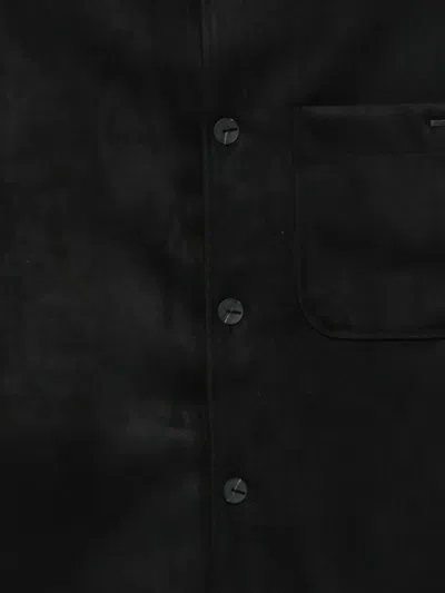 Antony Morato Patch-pocket Shirt Jacket In Black