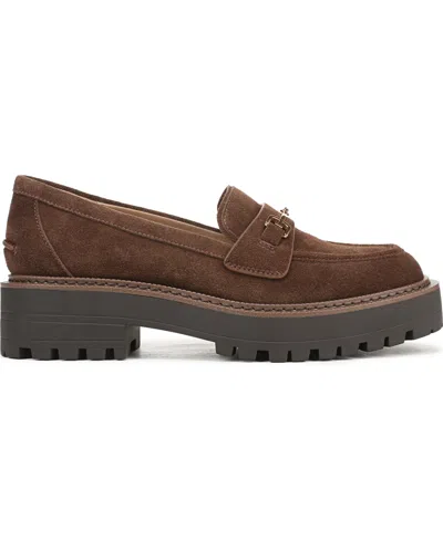 Sam Edelman Lea Platform Loafers Mustang Brown In Brown