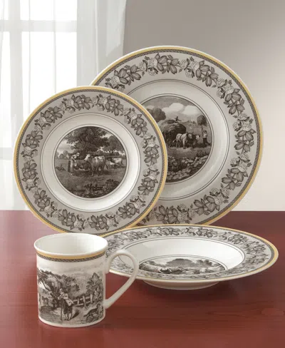 Villeroy & Boch Audun Assorted Rim Soup Bowls In Multi