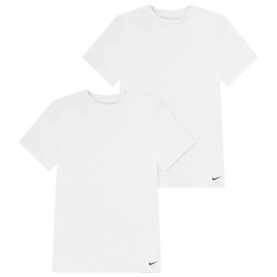 Nike Boys   Crew Undershirt 2 Pack In White