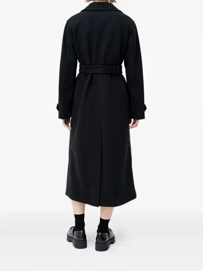 束腰双排扣外套