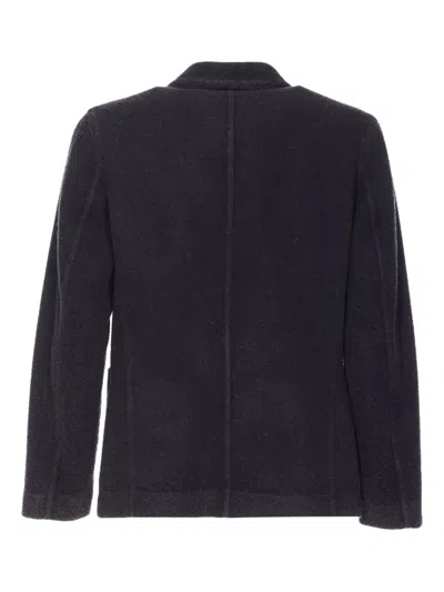 Circolo 1901 Double-breasted Jacket Featuring Pockets In Black