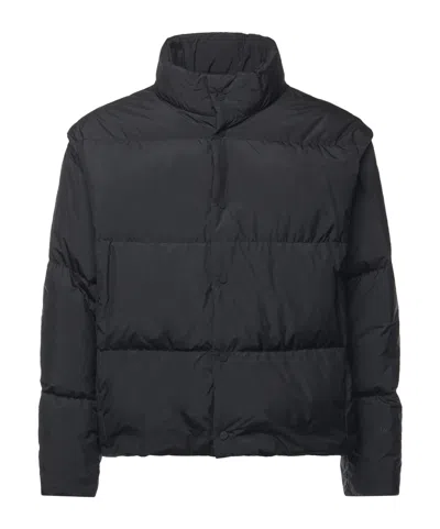 Herno Short Down Jacket In Black
