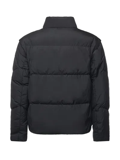 Herno Short Down Jacket In Black