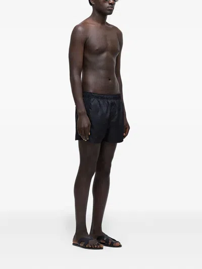 Osklen Elasticated-waist Swim Shorts In Black