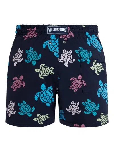 Vilebrequin Moorise Straight-leg Mid-length Printed Recycled Swim Shorts In Multi