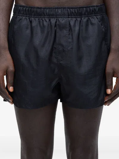 Osklen Elasticated-waist Swim Shorts In Black