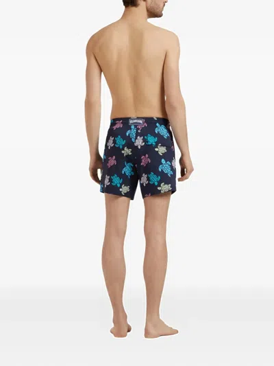 Vilebrequin Moorise Straight-leg Mid-length Printed Recycled Swim Shorts In Multi