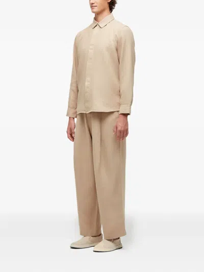 Osklen Linen Shirt In Neutral