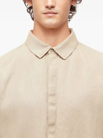 Osklen Linen Shirt In Neutral