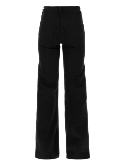 Balenciaga Flared Leg Jeans With Pockets And Loops In Black