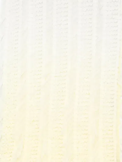 ANGEL 深V领渐变色中长连衣裙