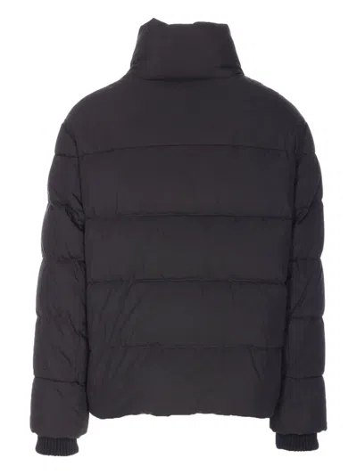 Tatras High Neck Quilted Jacket Pockets In Black
