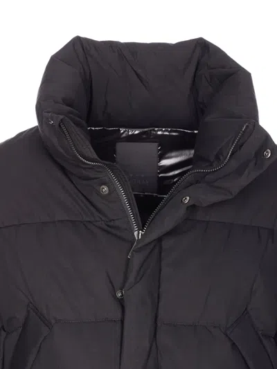 Tatras High Neck Quilted Jacket Pockets In Black
