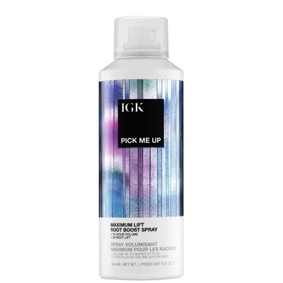 Igk Pick Me Up Maximum Lift Root Boost Spray 5 oz / 164 ml In Transparent