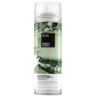 Igk Direct Flight Style Preserving Matcha Dry Shampoo 186ml