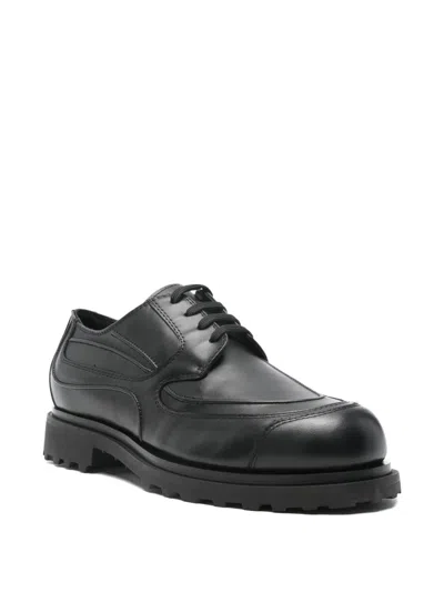 _j.l-a.l_ Leather Oxford Shoes In Black