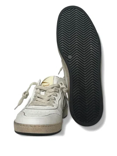 Valsport Davis Heritage Panelled Trainers In White