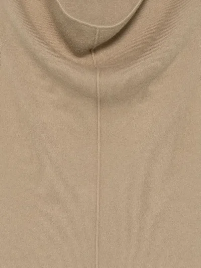 Aya Muse Off Shoulder Seam Top Clothing In Brown