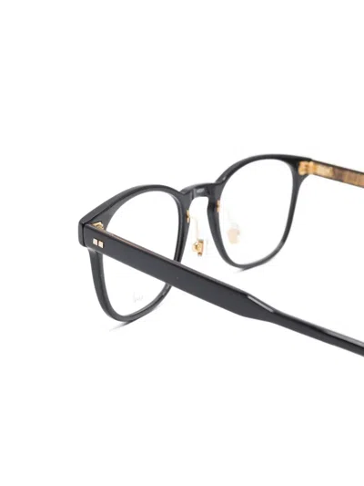 Dunhill Round-frame Glasses In Black
