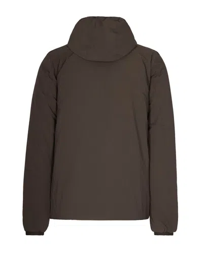 K-way Jack St Warm Double Slim-fit Giacca Reversibile. In Poliestere Elasticizzato Impermeabile. Imbottitu In Brown