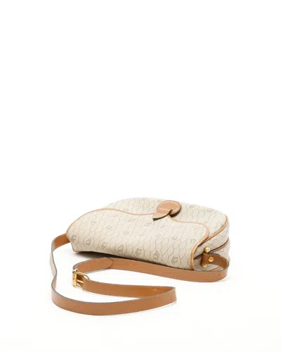 Dior Christian  Honeycomb Crossbody Bag In Neutral