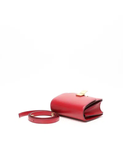 Celine Céline Small Classic Box Bag In Red
