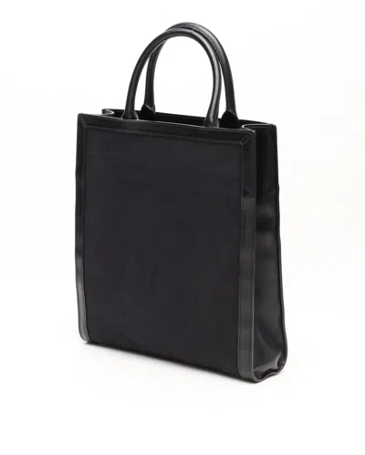 Celine Medium Vertical Cabas Tote Bag In Black