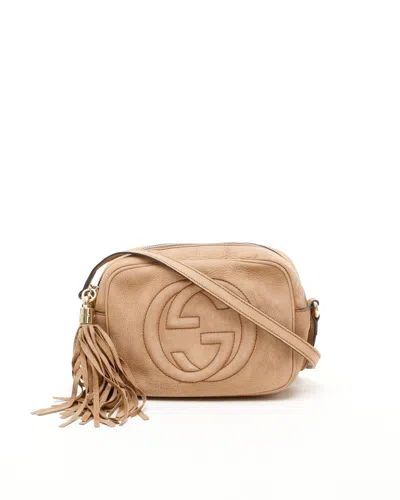 Gucci Soho Disco Shoulder Bag In Neutral