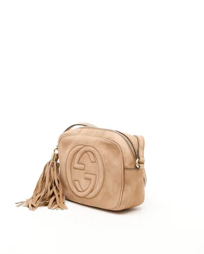 Gucci Soho Disco Shoulder Bag In Neutral
